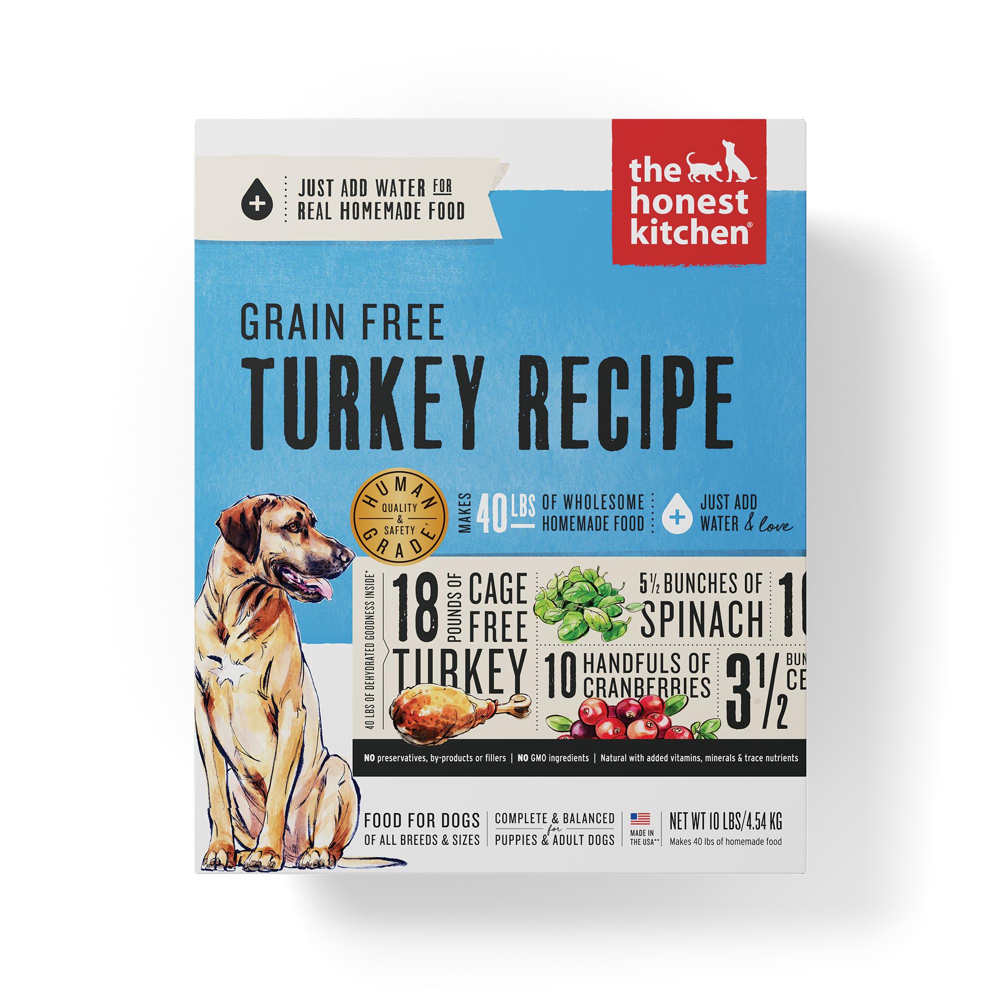 The Honest Kitchen Turkey Recipe Grain