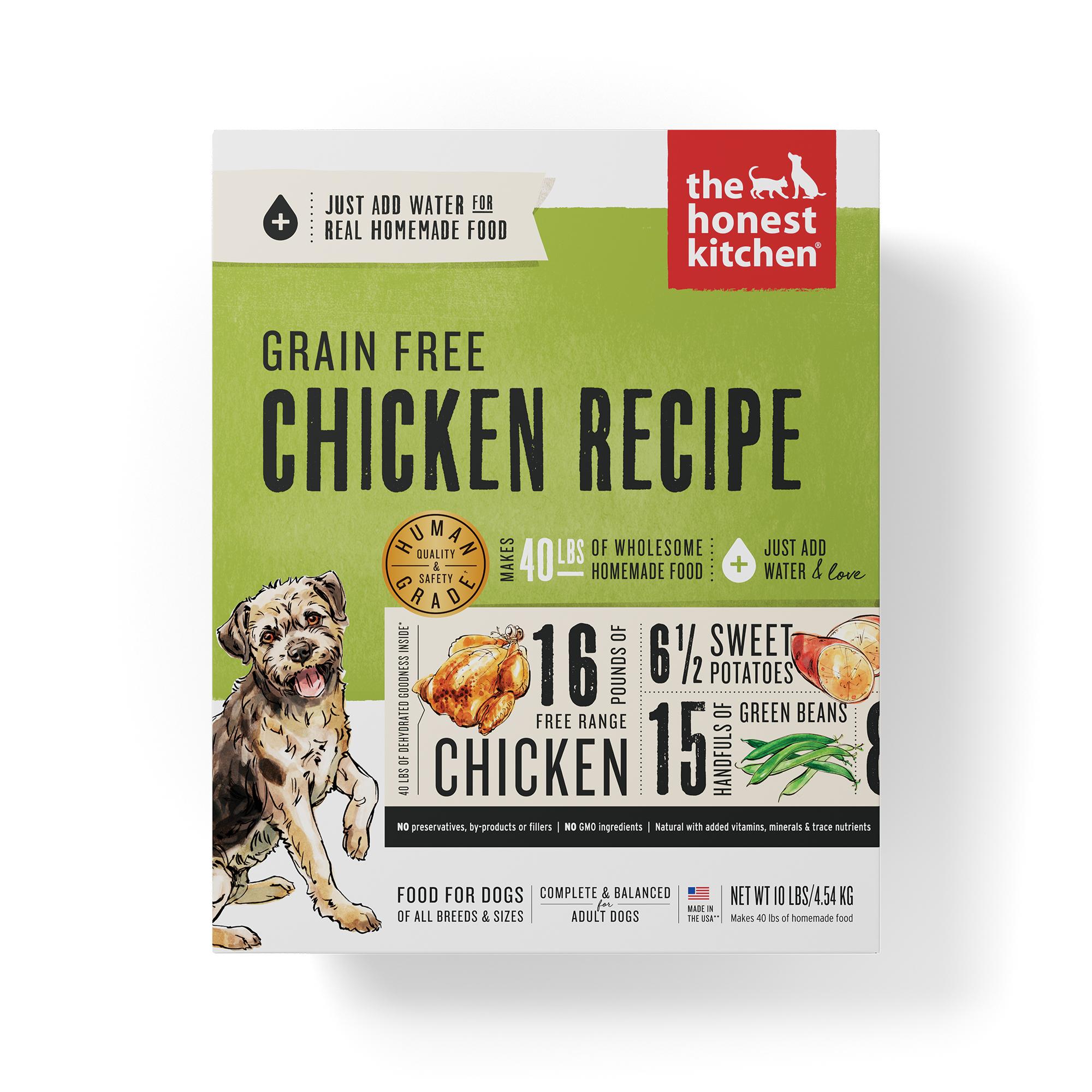 The Honest Kitchen Chicken Recipe Grain-Free Dehydrated Dog Food