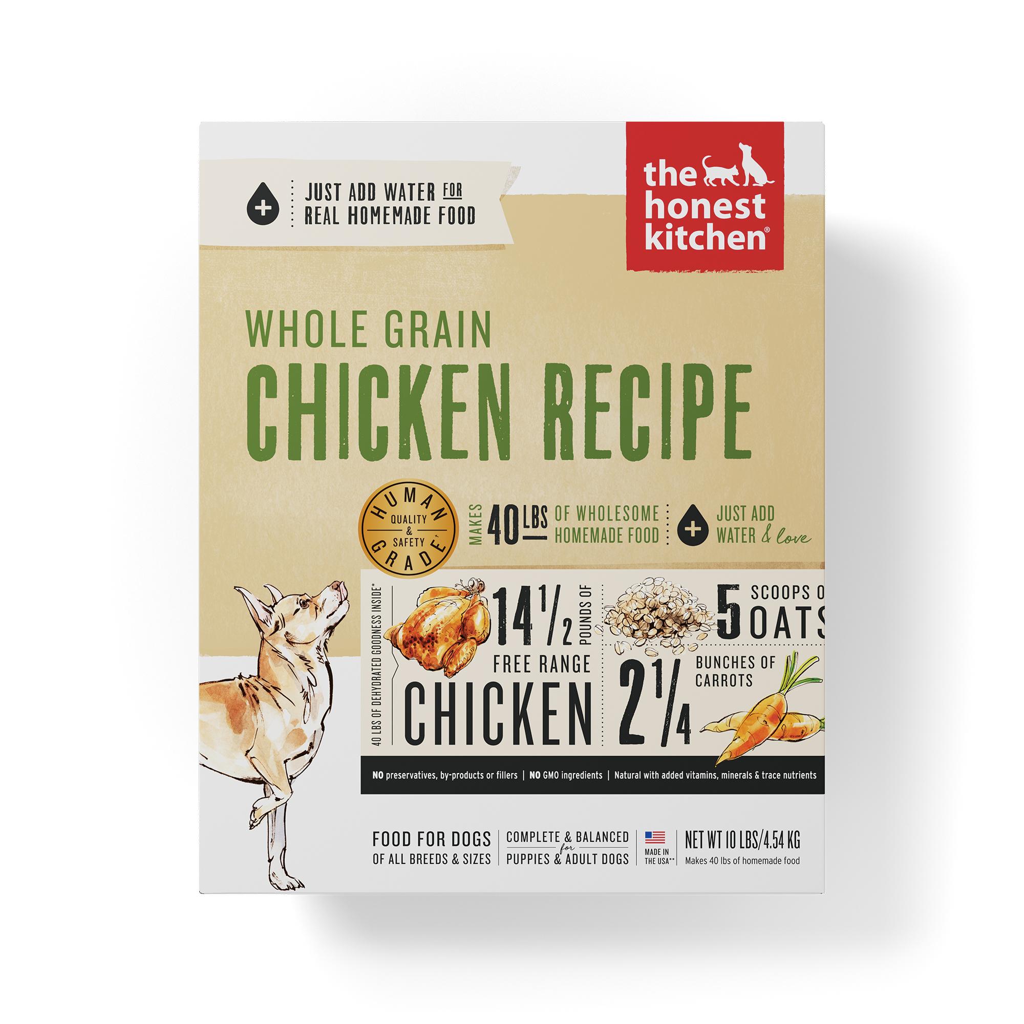 The Honest Kitchen Whole Grain Chicken Recipe Dehydrated Dog Food