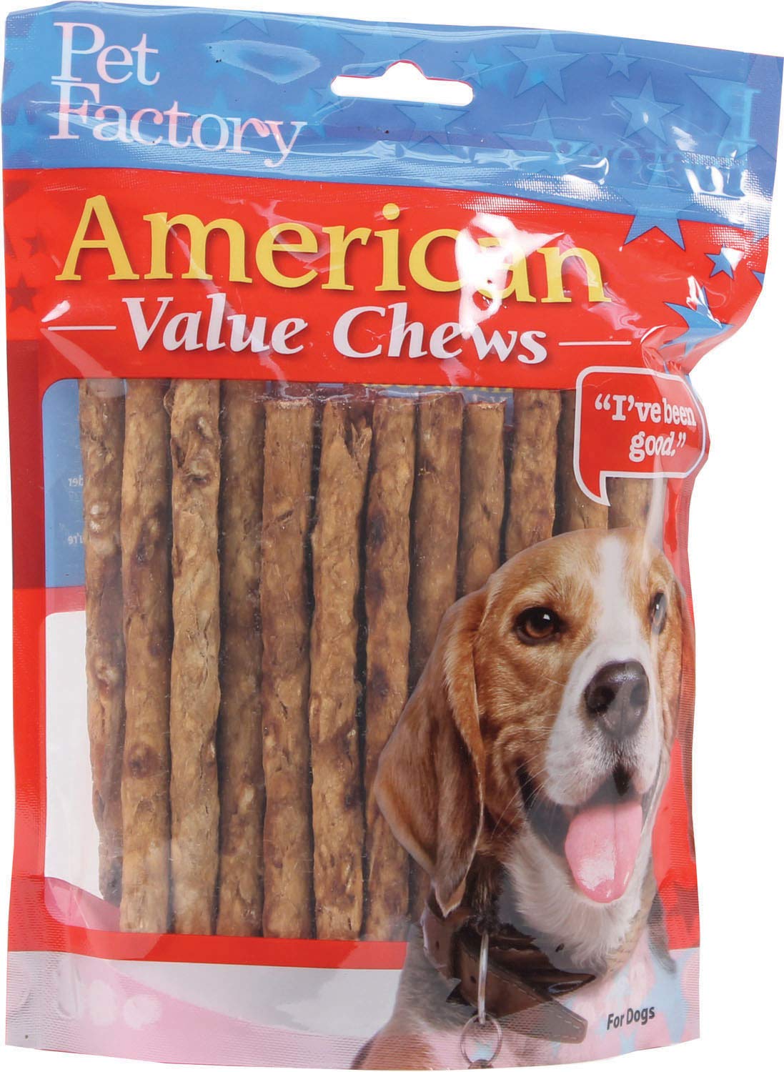 Pet Factory American Value Chews Chicken Flavored Munchie Roll Dog Treats, 40-pk (Size: 40-pk)