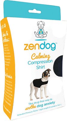 ZenPet ZenDog Calming Compression Dog Shirt, Medium