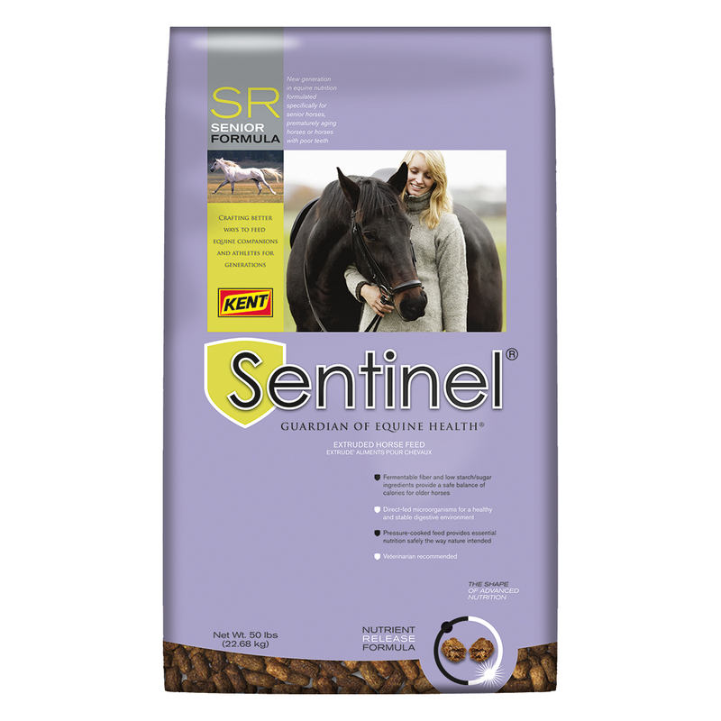Kent Sentinel Senior SR Formula Horse Feed, 50-lb