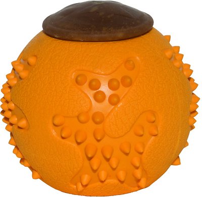 Starmark RubberTuff Treat Ball Dog Toy, Large