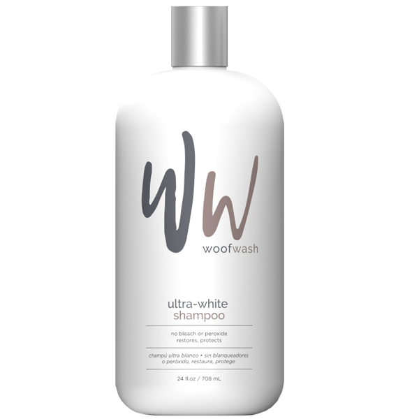 Woof Wash Ultra-White Shampoo for Pets, 24-oz