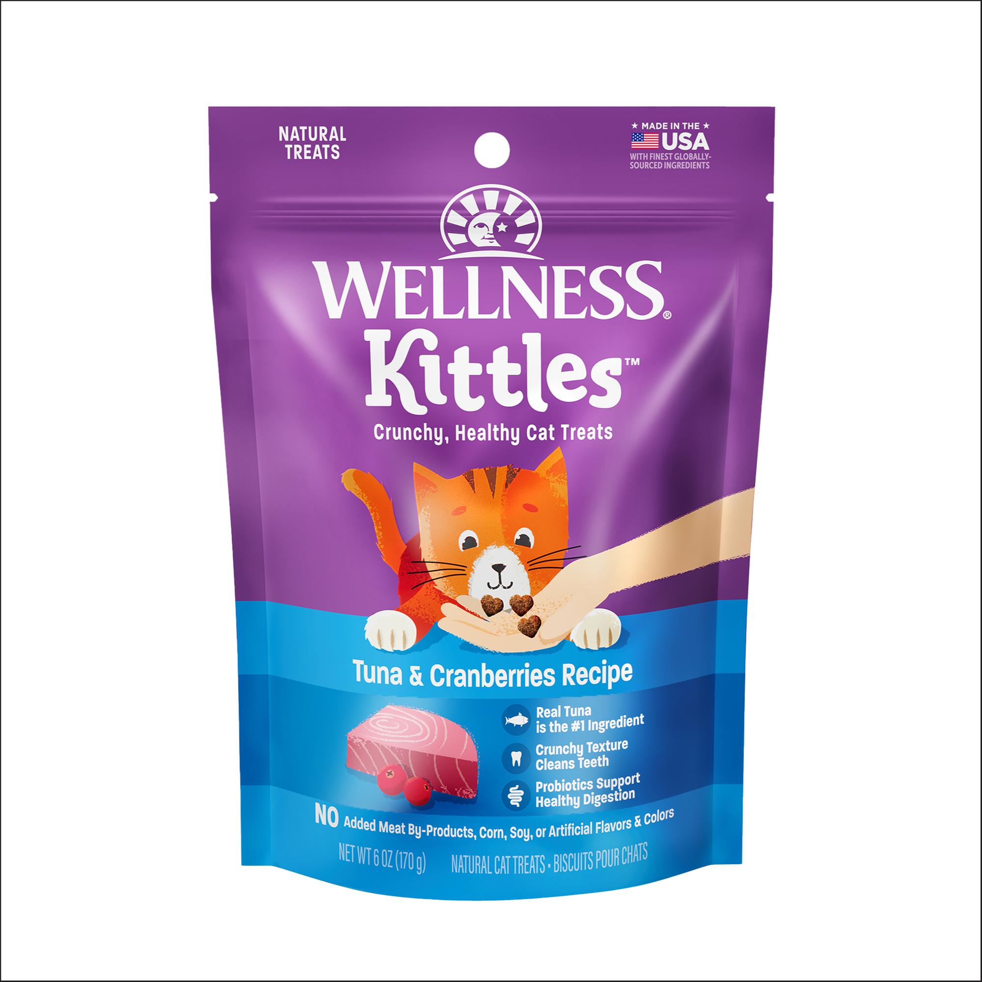 Wellness Kittles Tuna & Cranberries Grain-Free Cat Treats