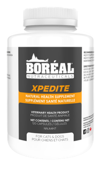 Boreal Nutraceuticals XPEDITE Natural, Anti-Parasitic Cat Health Supplement