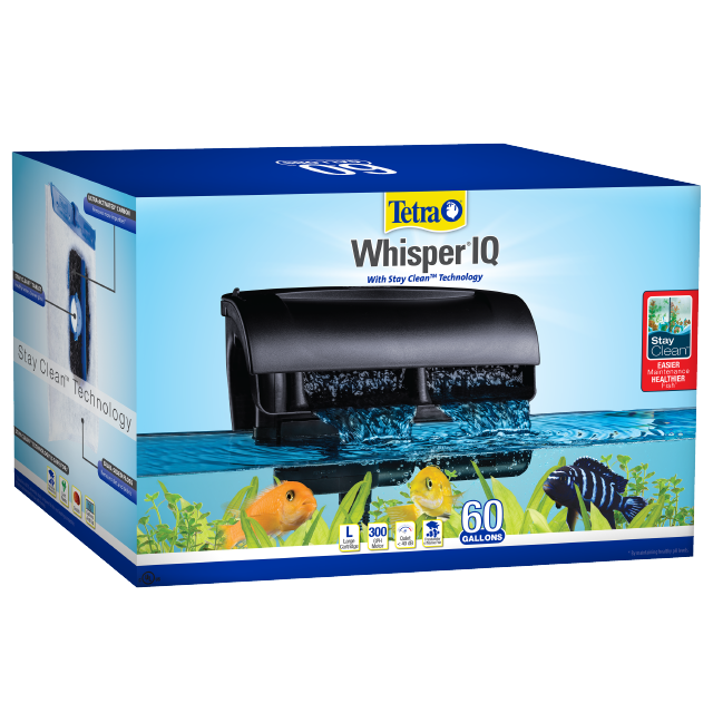 Tetra Whisper IQ Power Aquarium Filter, 300 gph