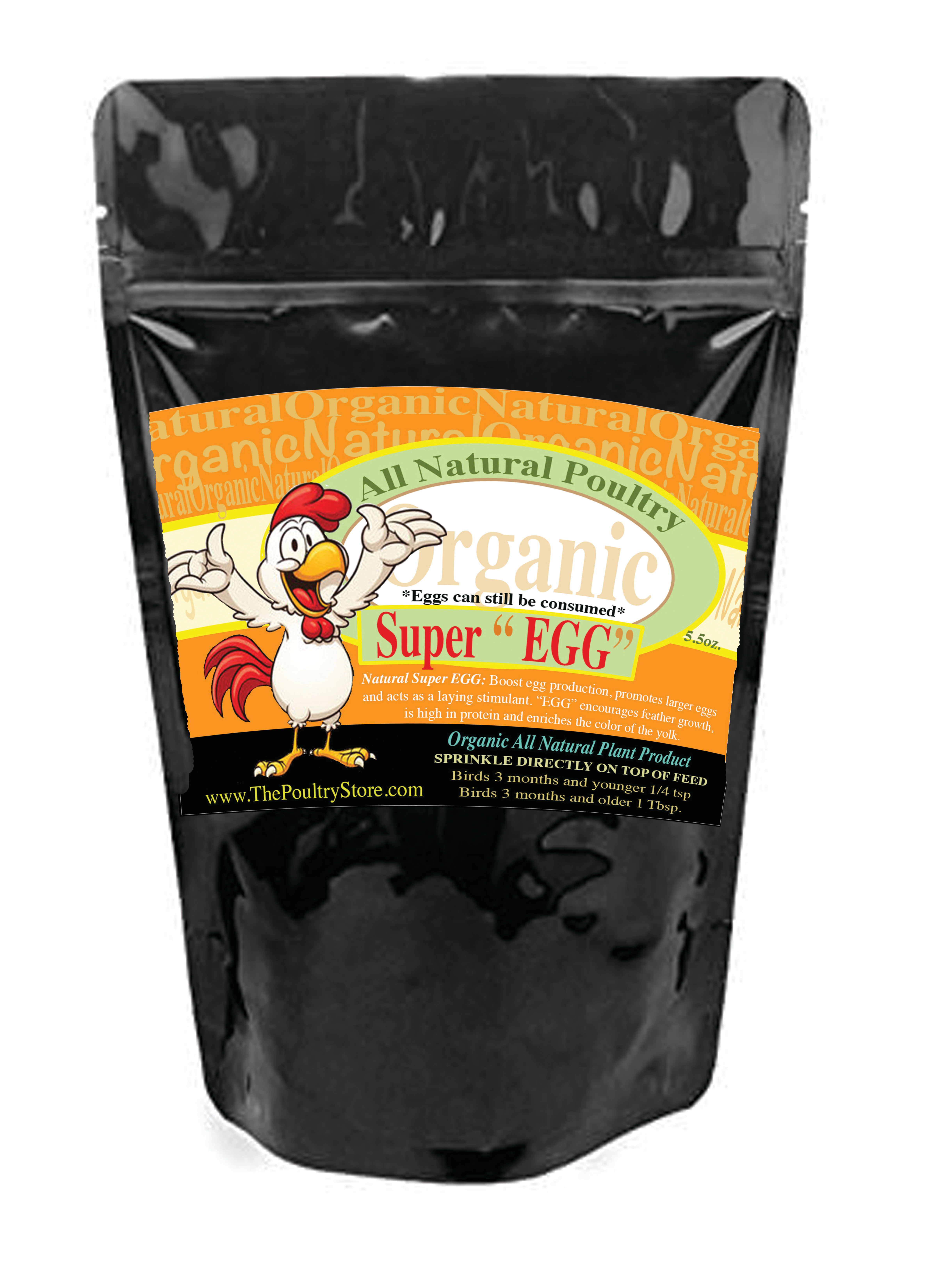 The Poultry Store Organic Super "EGG" Poultry Supplement, 16-oz