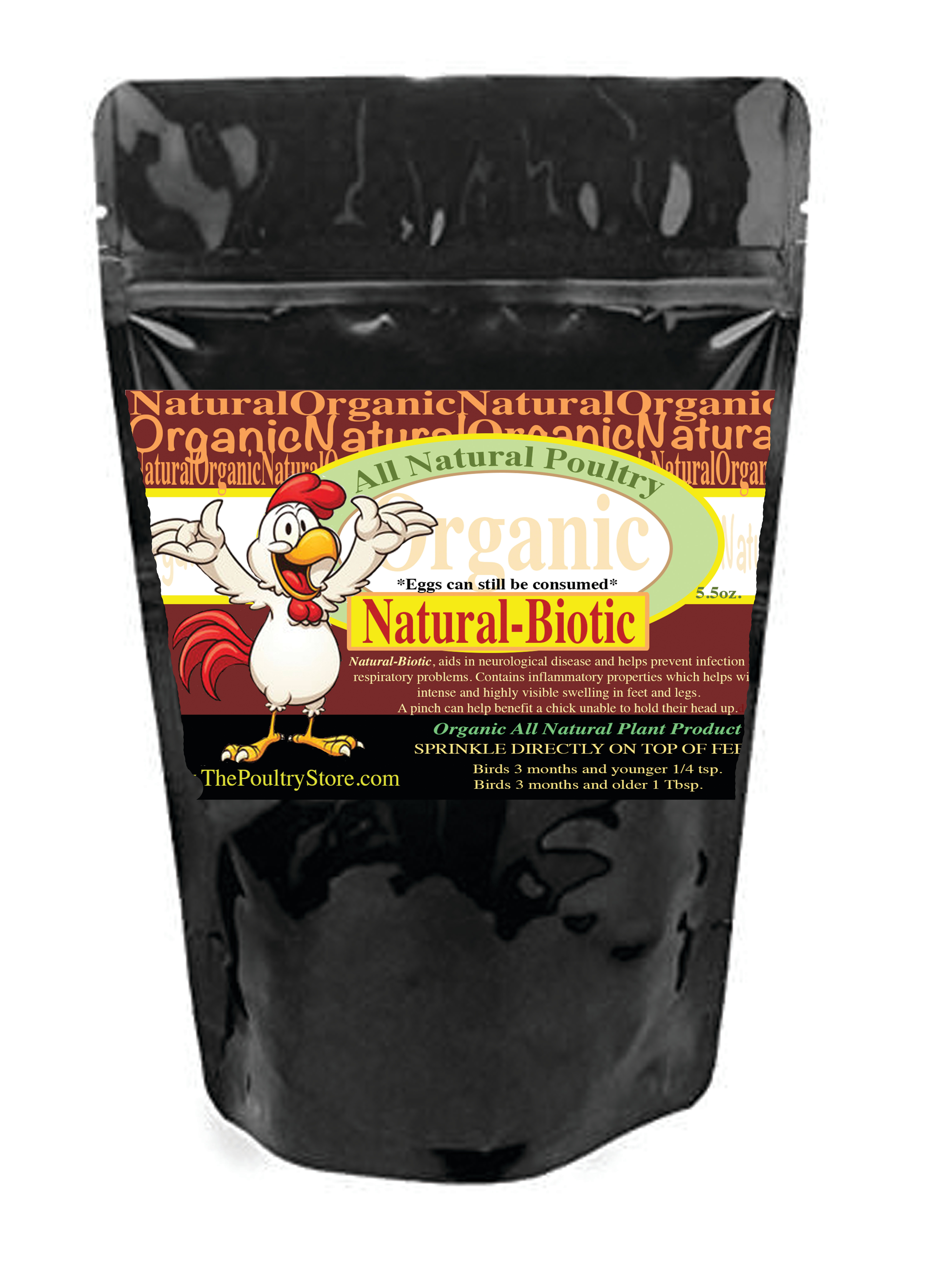 The Poultry Store Organic Parasite Control  Poultry Supplement, 8-oz