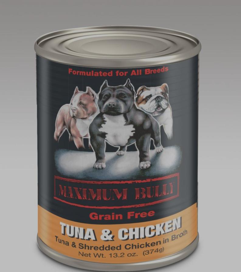 Elite K9 Nutrition Maximum Bully Tuna & Chicken Grain-Free Wet Dog Food