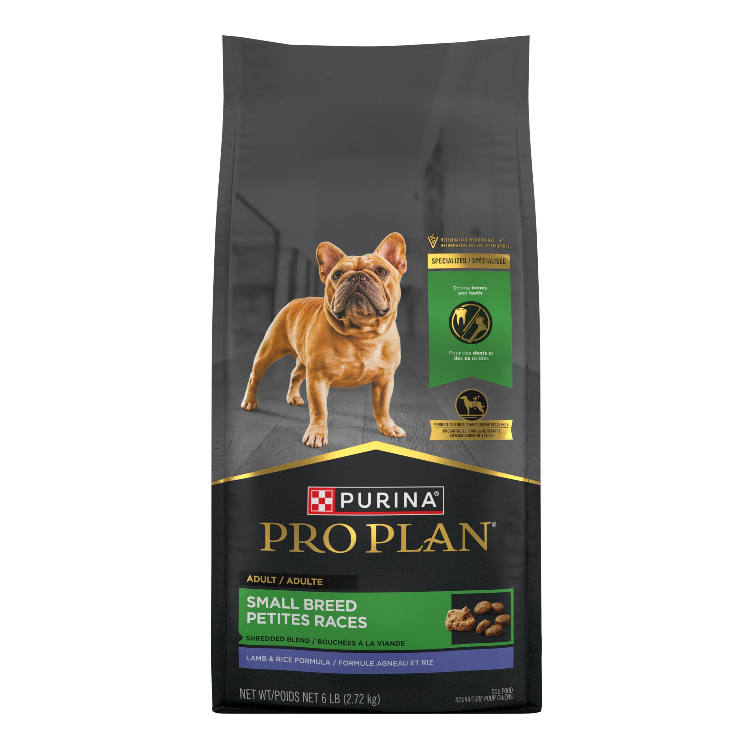 Purina Pro Plan Shredded Blend Lamb & Rice Small Breed Adult Dry Dog Food