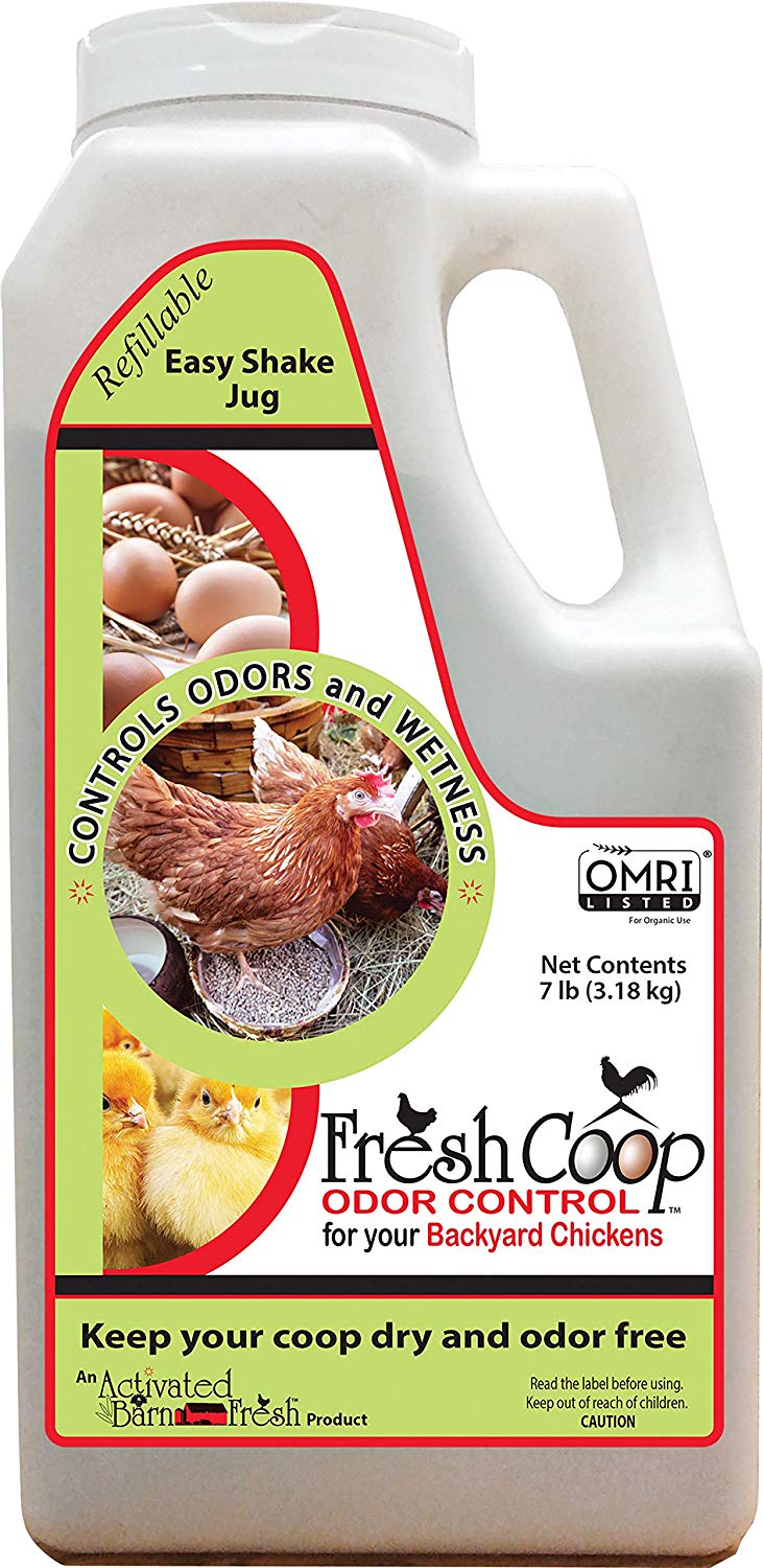 Absorbent Fresh Coop Odor Control for Backyard Chickens, 7-lb