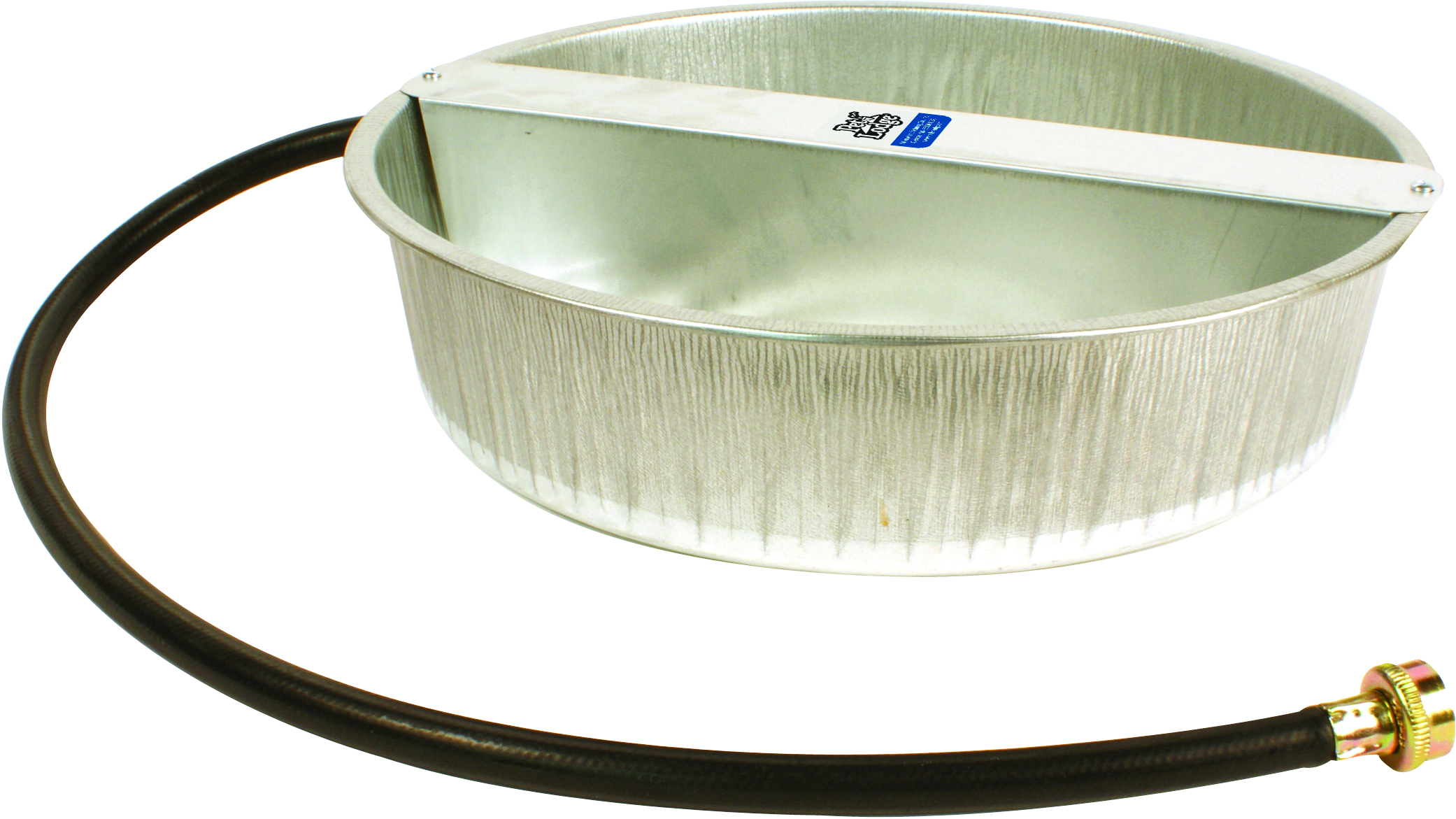 Miller Pet Lodge Galvanized Ever Full Dog Bowl, 13-qt