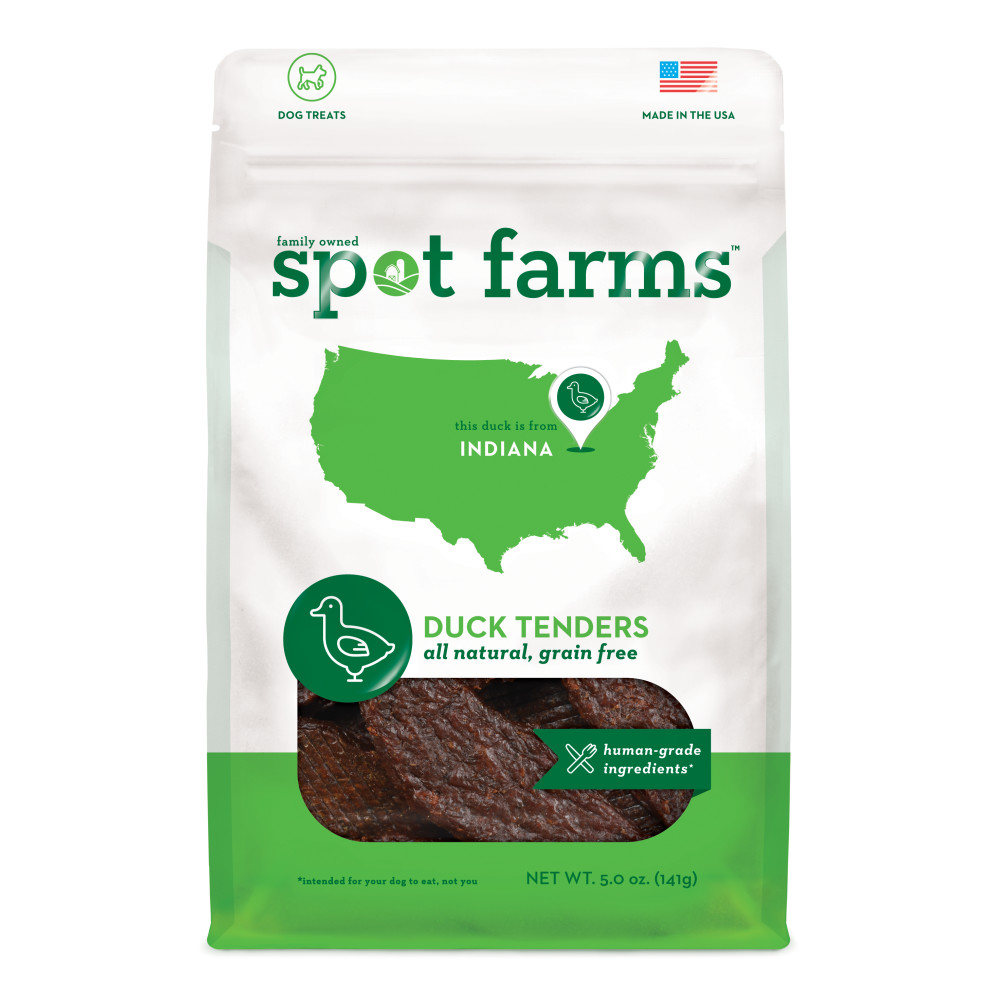 Spot Farms Grain-Free Duck Tenders Human Grade Dog Treats