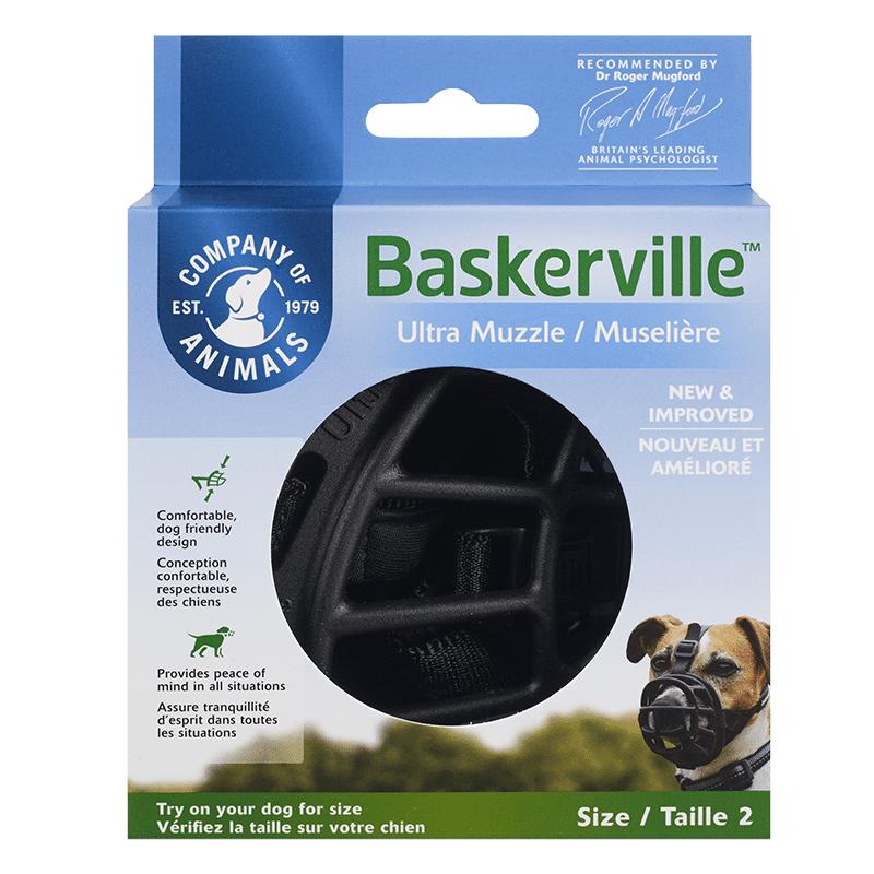 Baskerville Ultra Dog Muzzle, Black, 2
