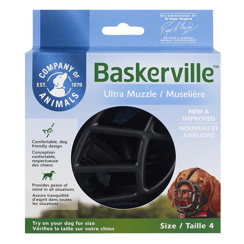 Baskerville Ultra Dog Muzzle, Black, 4