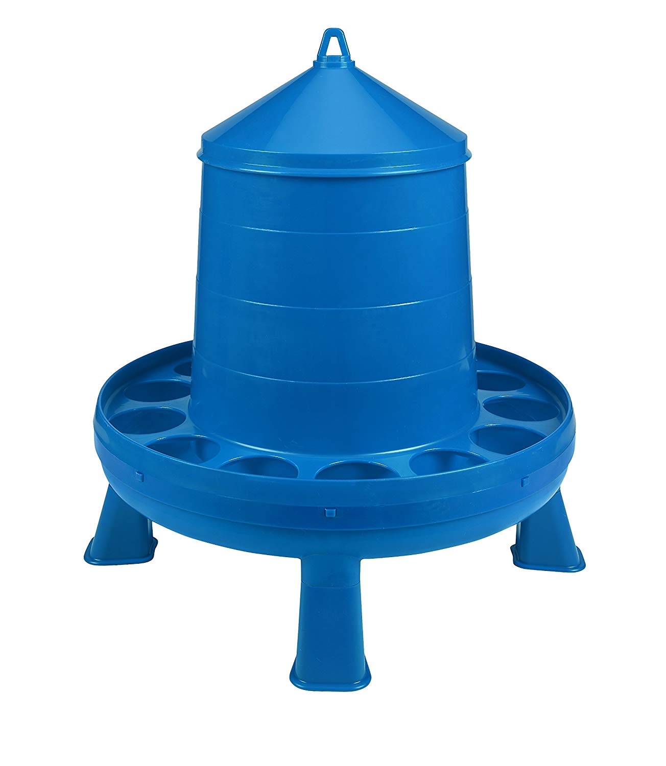 Miller Double-Tuf Feeder with Legs for Polutry, 26-lb