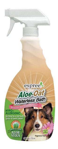 Espree Hypo-Allergenic Aloe-Oat Waterless Bath Dog & Cat Spray, 24-oz