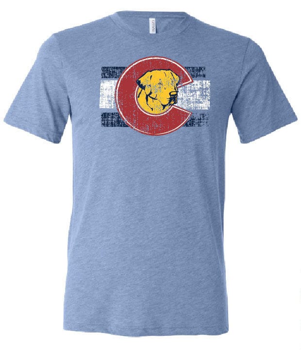 Republic of Paws Colorado Dog T-Shirt, Uni-sex, X-Small