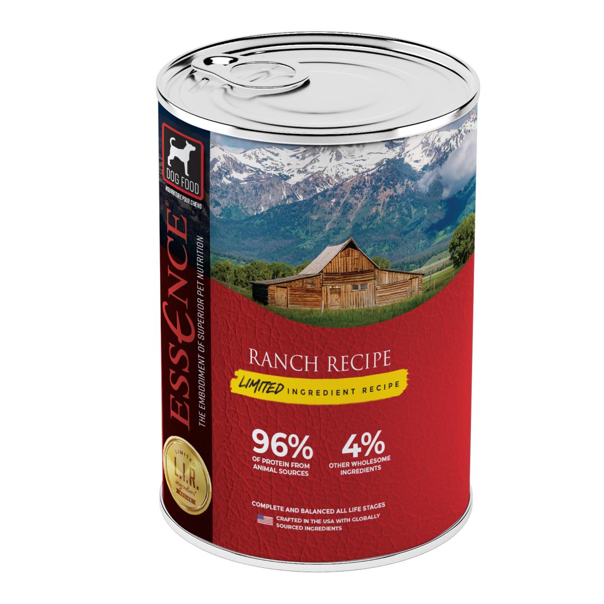 Essence LIR Ranch Recipe Wet Dog Food