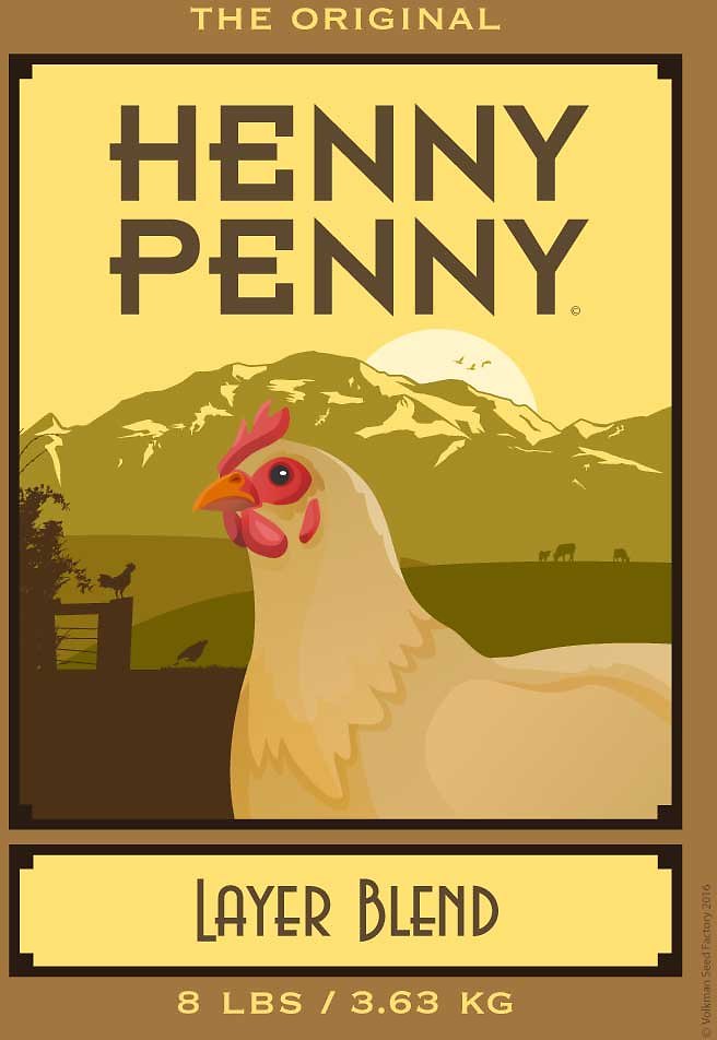 Henny Penny Layer Pellet Blend Chicken Food, 2-lb