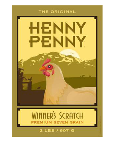 Henny Penny Winner's Scratch Chicken Food, 2-lb