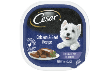 Cesar Classics Pate With Chicken & Beef Dog Food Trays