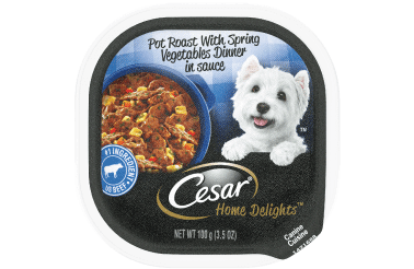 Cesar Home Delights Pot Roast Dog Food Trays