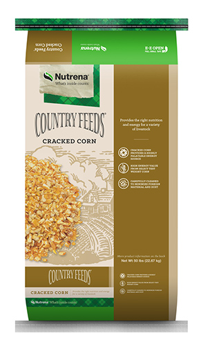 Nutrena Country Feeds Cracked Corn Livestock Feed