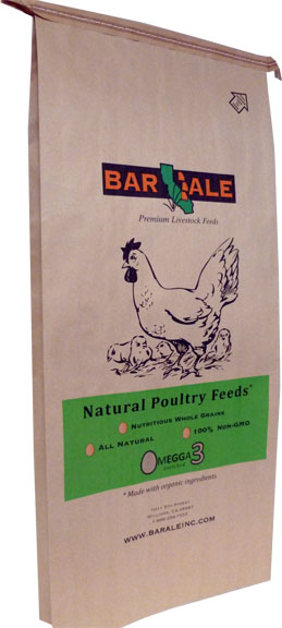 Bar ALE 22% Grower Crumble Non-GMO Turkey & Game Bird Food, 40-lb