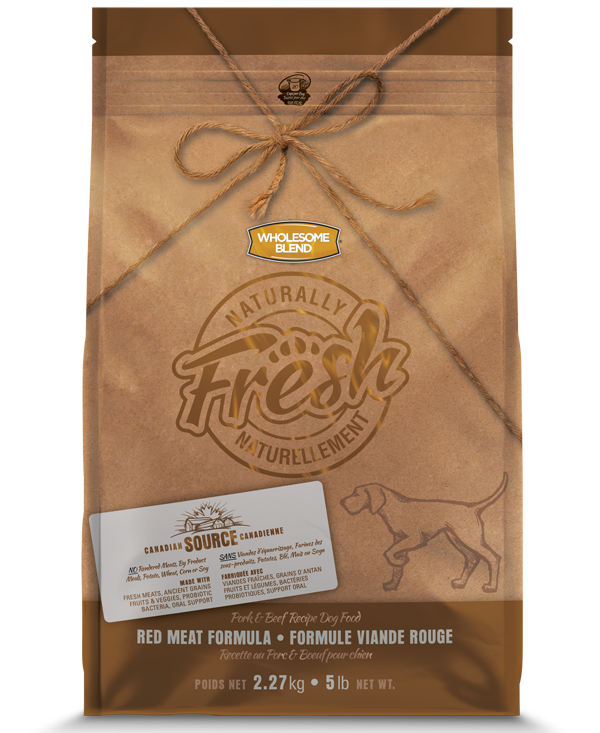 Wholesome Blend Recette fraîche de porc et bÅ“uf Croquettes pour chiens, 28.6-lb