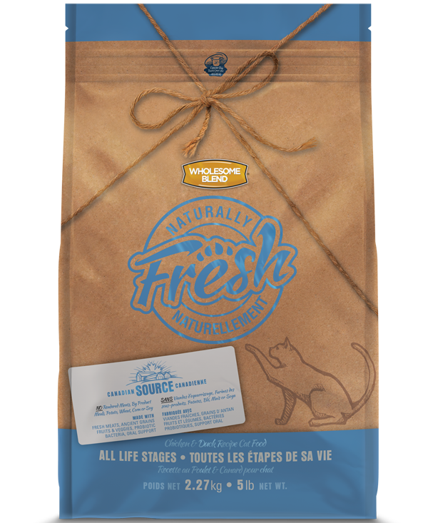 Wholesome Blend Fresh Chicken & Duck Recipe Dry Cat Food