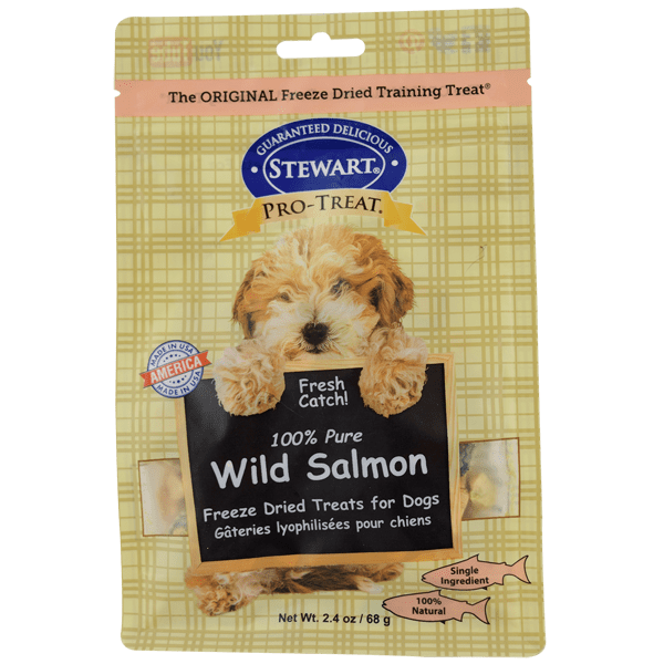 Stewart Pro-Treat Wild Salmon Freeze-Dried Dog Treats