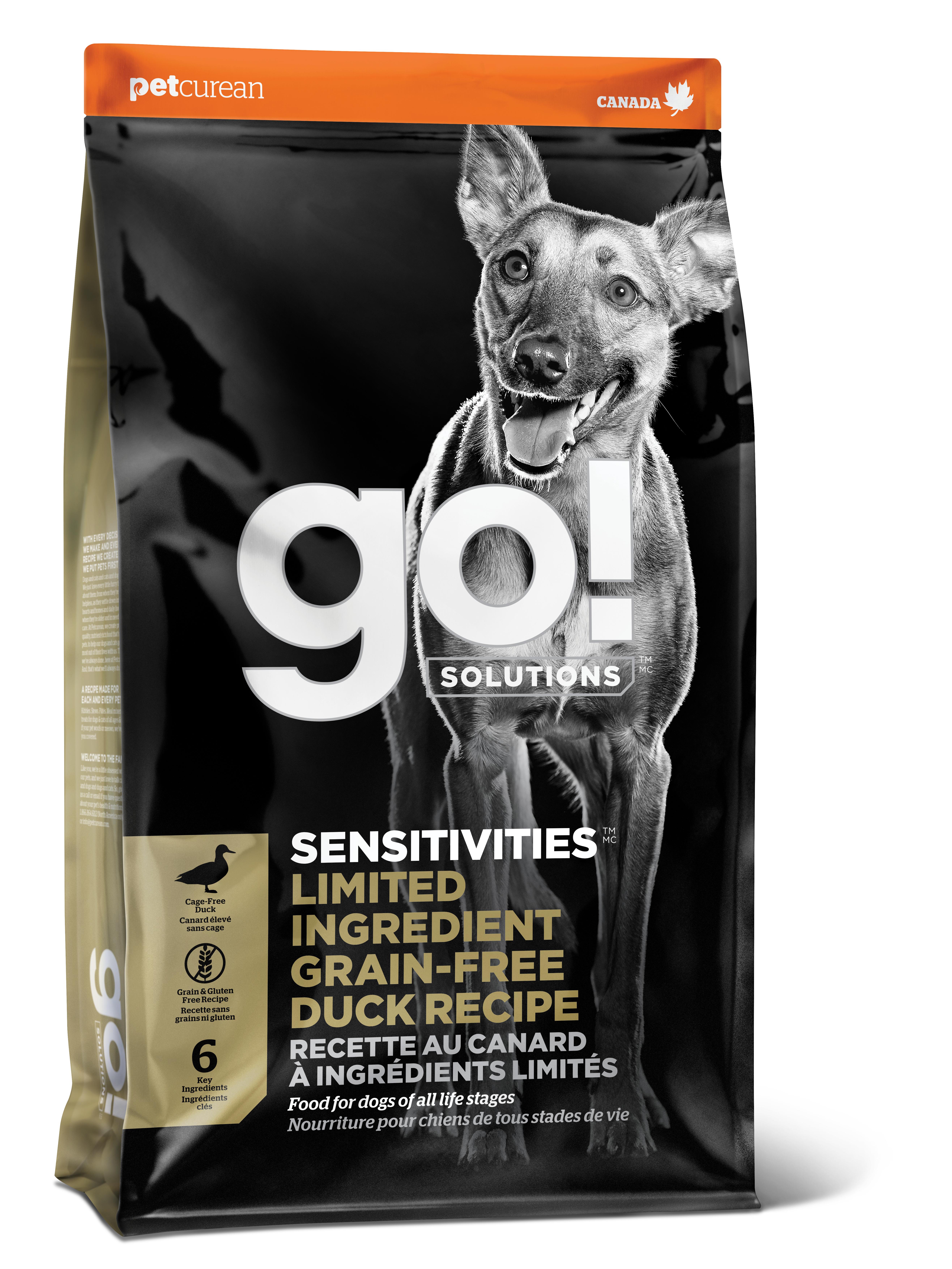Go! Solutions Sensitivities Limited Ingredient Duck Grain-Free Dry Dog Food