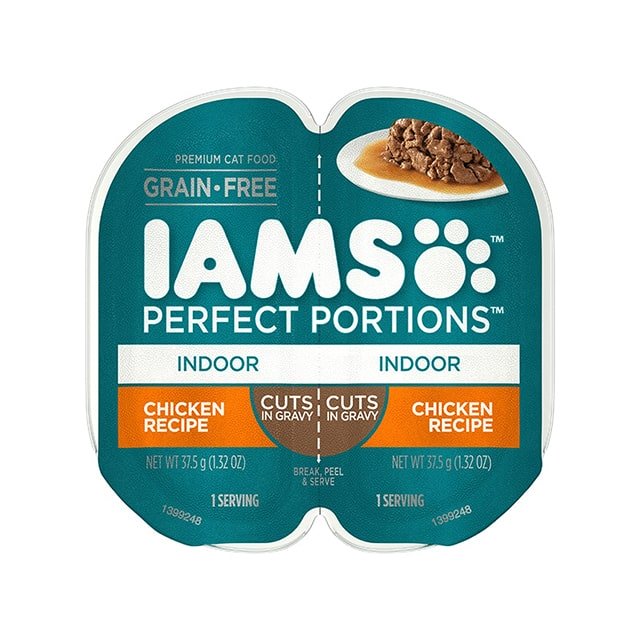 Iams Perfect Portions Indoor Chicken Recipe Grain-Free Wet Cat Food