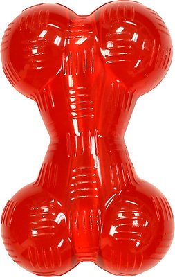 Ethical Pet Play Strong Rubber Bone Dog Toy, 4.5-in