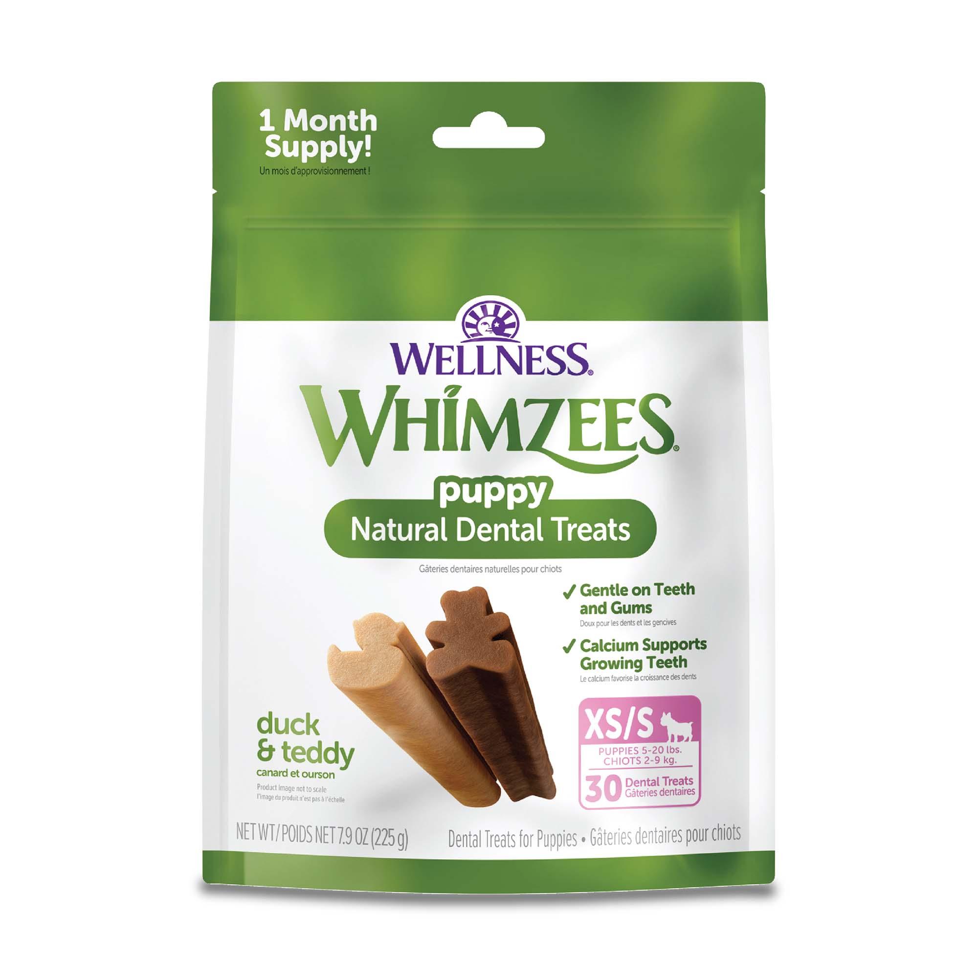 WHIMZEES Duck & Teddy Puppy Natural Dental Dog Treats