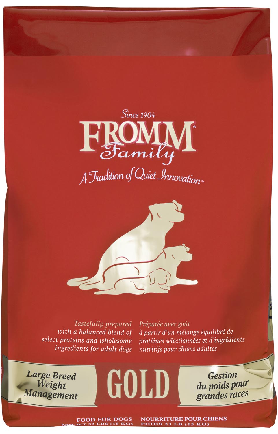 Fromm Family Gold Weight Management Large Breed Dry Dog Food, 30-lb ...