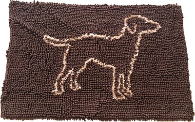 Ethical Pet Clean Paws Dog Doormat, Brown, Large
