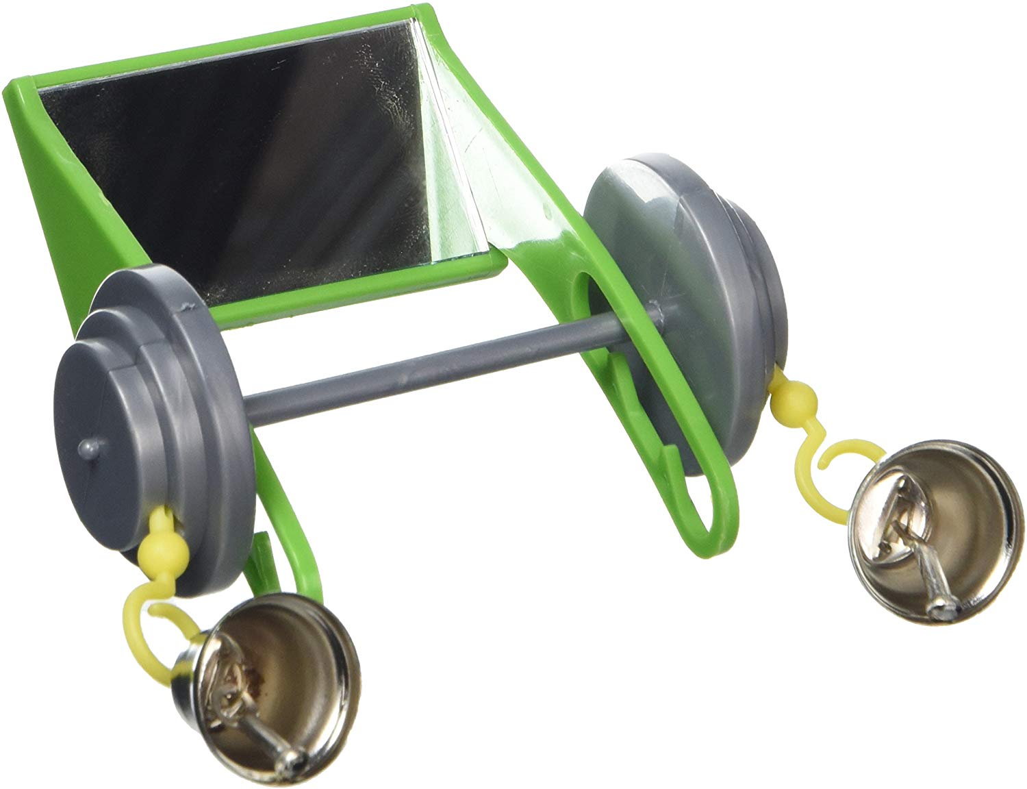 JW Pet Bird Insight ActiviToys Mirrored Barbell Bird Toy