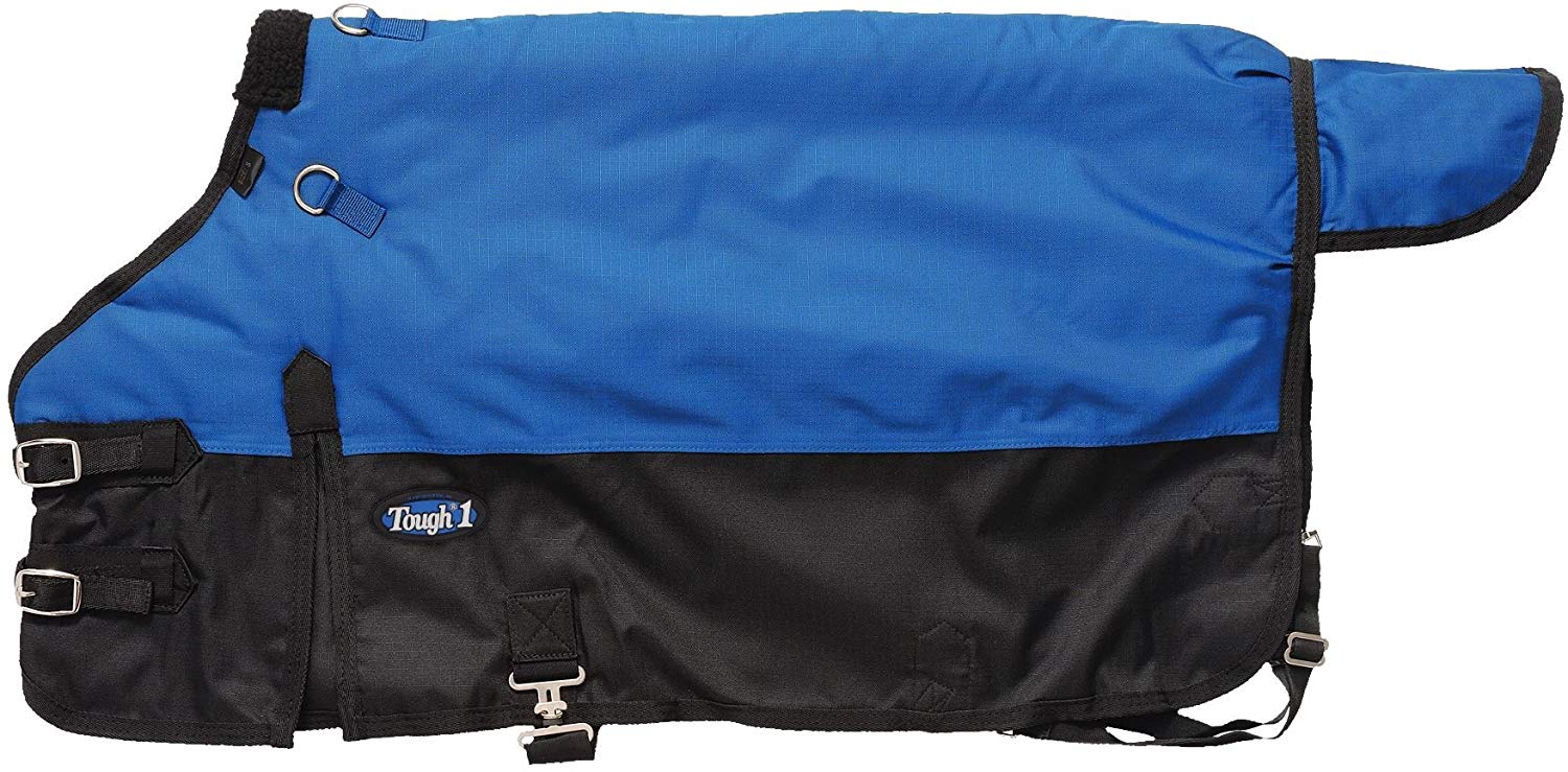 Tough-1 Polar Turnout Waterproof Poly Foal Blanket, Royal Blue, Small