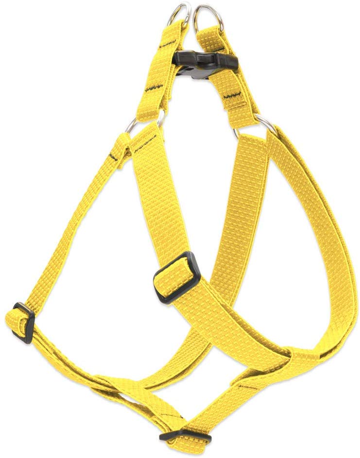 Lupine Pet Eco Step In Dog Harness, Sunshine, 3/4-in x 20-30-in
