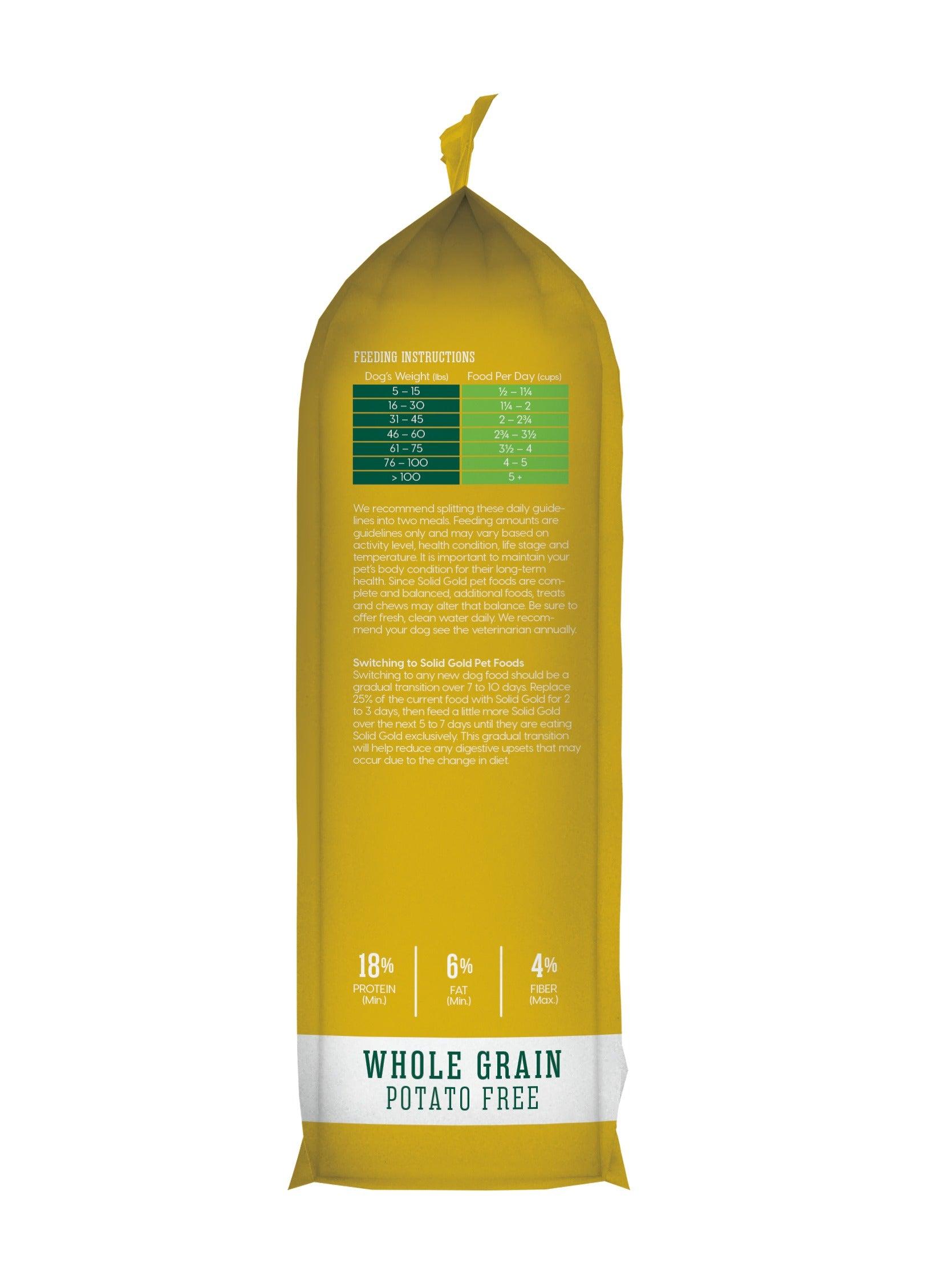 Solid Gold Holistique Blendz with Oatmeal, Pearled Barley & Ocean Fish Meal Dry Dog Food, 15-lb