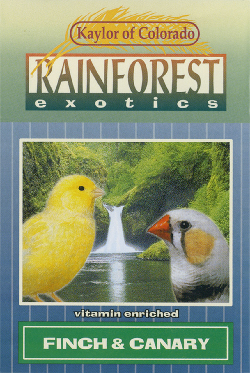 Kaylor Rainforest Exotics Canary & Finch Food, 20-lb