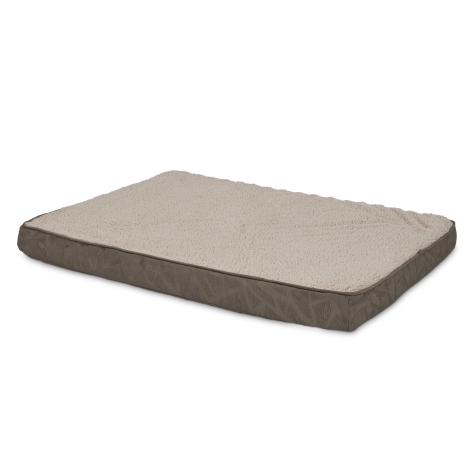 Petmate (DOSKOCIL MFG CO) Aspen Pet Orthopedic Pet Bed, Plush/Jacquard