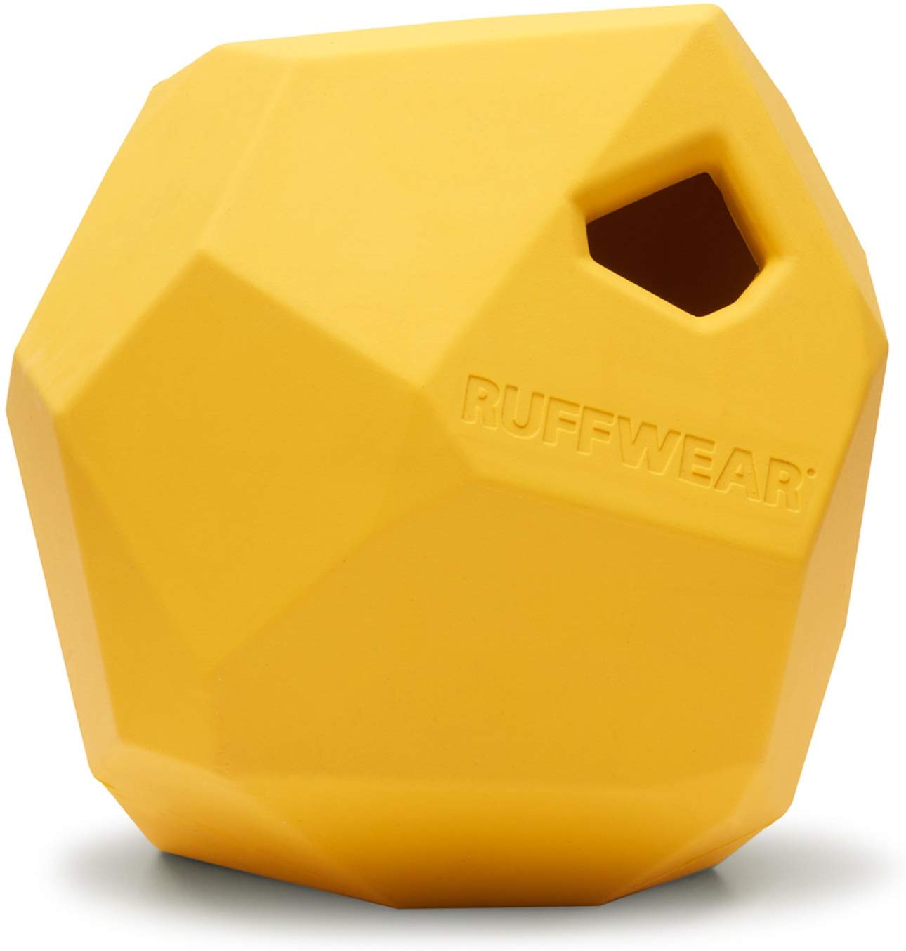 Ruffwear Gnawt-a-Rock Dog Toy, Dandelion Yellow