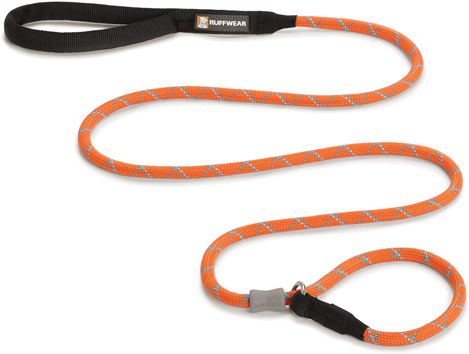 Ruffwear Just-a-Cinch Reflective Dog Leash, Pumpkin Orange (**)