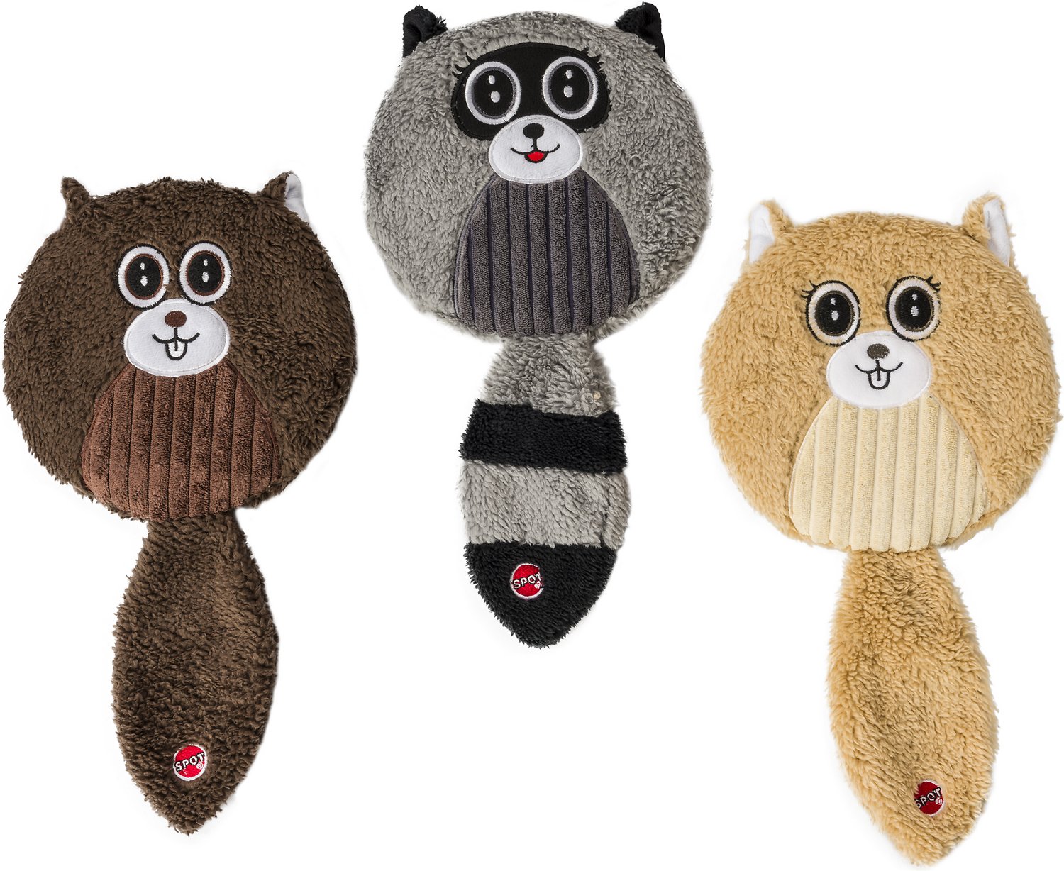 Ethical Pet Flat Jax Dog Toy, 13-in