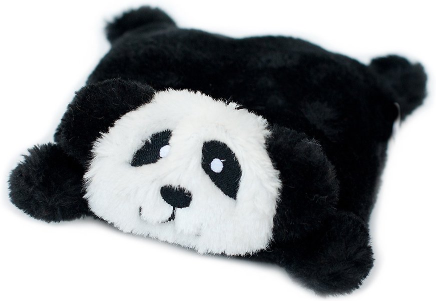 ZippyPaws Panda Squeakie Pad Dog Toy