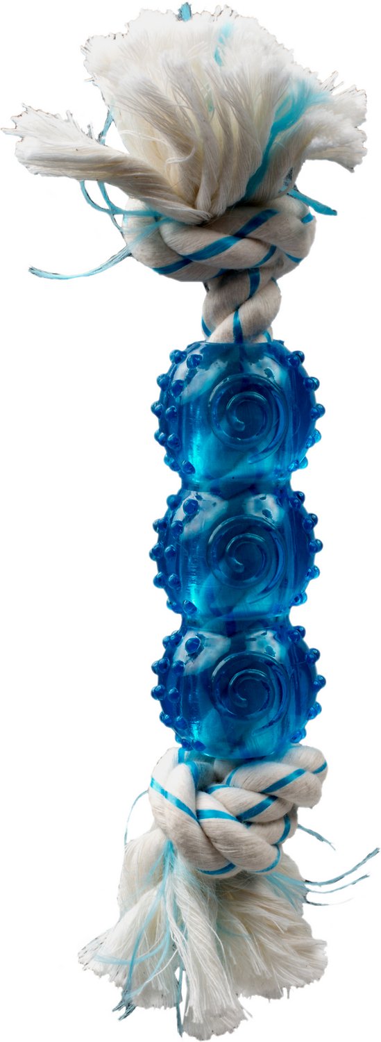 Multipet Canine Clean Mint Rope & Balls Dog Chew Toy